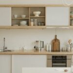 Interior Design - White Dining Table and Chairs in a Kitchen
