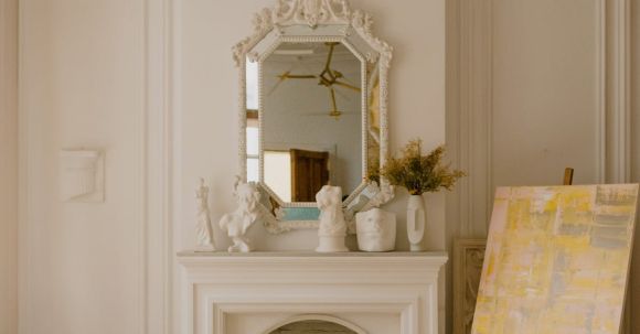 Interior Design - White Wooden Door Near White Wooden Chair
