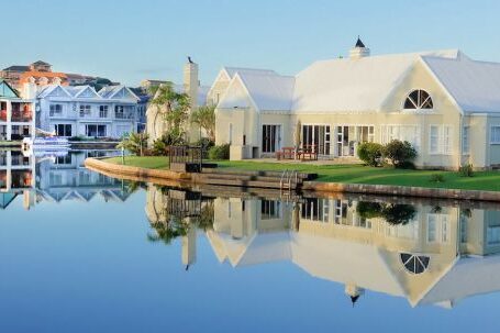 Property - White House Near Body of Water