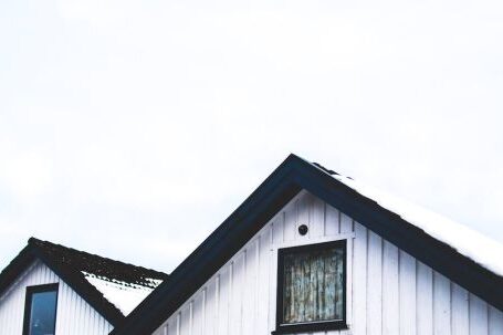 Real Estate - White Painted House