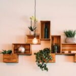 Interior Design - Crates Mounted On Wall