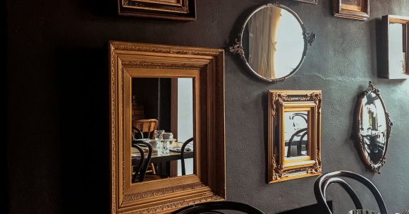 Interior Design - Framed Mirrors on Wall