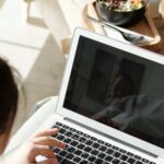 Home Workspace - Woman Working at Home