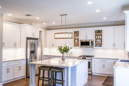 Kitchen - Kitchen With Furniture and Appliances