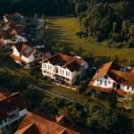 Neighborhood - Aerial View Of Village