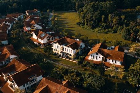 Neighborhood - Aerial View Of Village