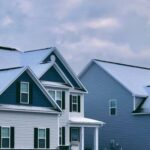 Neighborhood - White and Gray House Under White Clouds