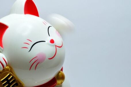 Japanese Design - Japanese Lucky Coin Cat