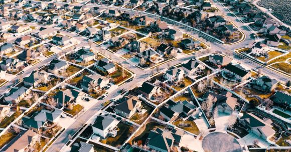 Neighborhood - Top-view Photography of City