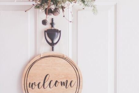 Home - Brown Wooden Welcome Wall Decor