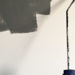 Wall Paint - Person Holding Paint Roller While Painting the Wall