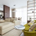 Luxury Properties - Stylish design of contemporary living room