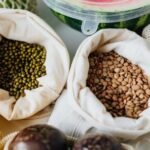 Sustainable Food - Seeds and Nuts in Ecological Sacks