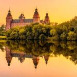 Europe Castle - Castle at the river in Germany