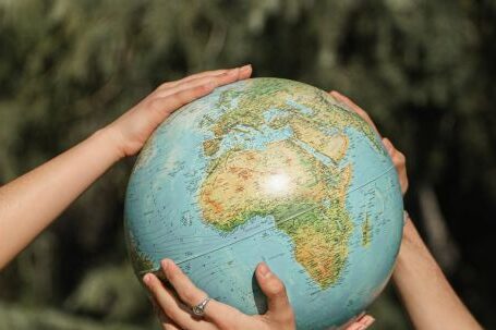 Eco Travel - People Holding a Globe