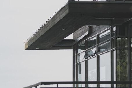 Modern Home - Photo of Balcony Near Trees