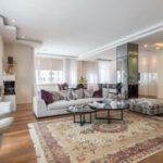 Luxury Properties - Light living room in luxury apartment in daytime