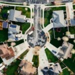 Neighborhood - Aerial View of House Village