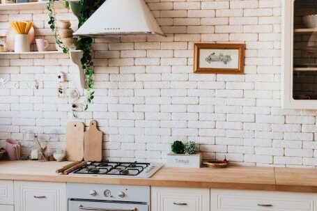 Kitchen - Chopping Boards Near Oven Under Hood